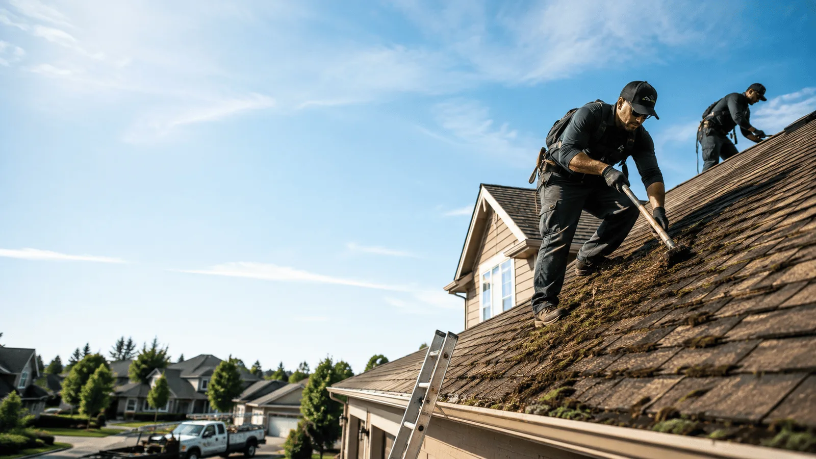 Roof Moss Removal in Rosedale, MD near me